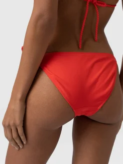 Alba Tie Side Bikini Bottom - Red