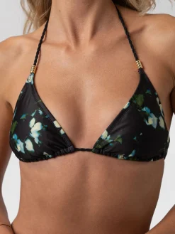 Alba Triangle Bikini Top - Blue Aurora