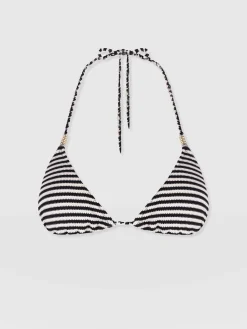 Alba Triangle Bikini Top - Stripe