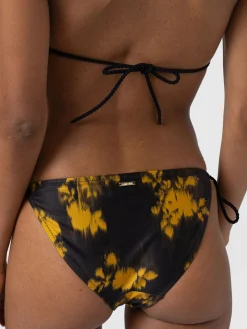 Alba Triangle Bikini Top - Yellow Fade Floral