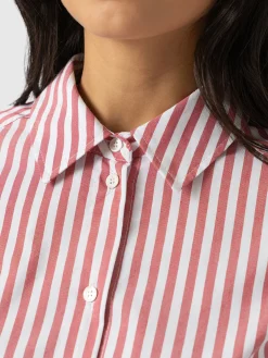 Anneliese Shirt - Red Stripe