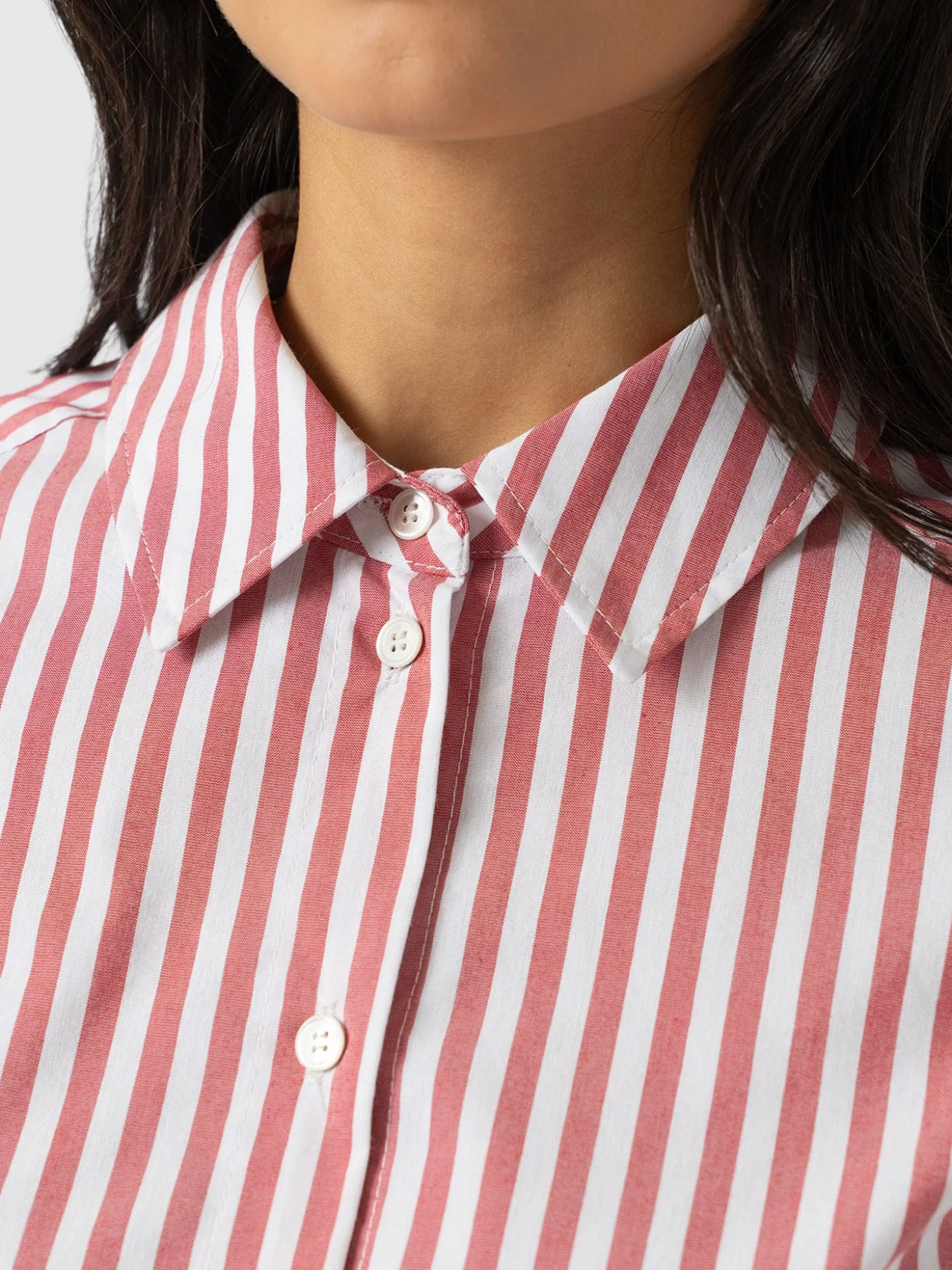 Anneliese Shirt - Red Stripe
