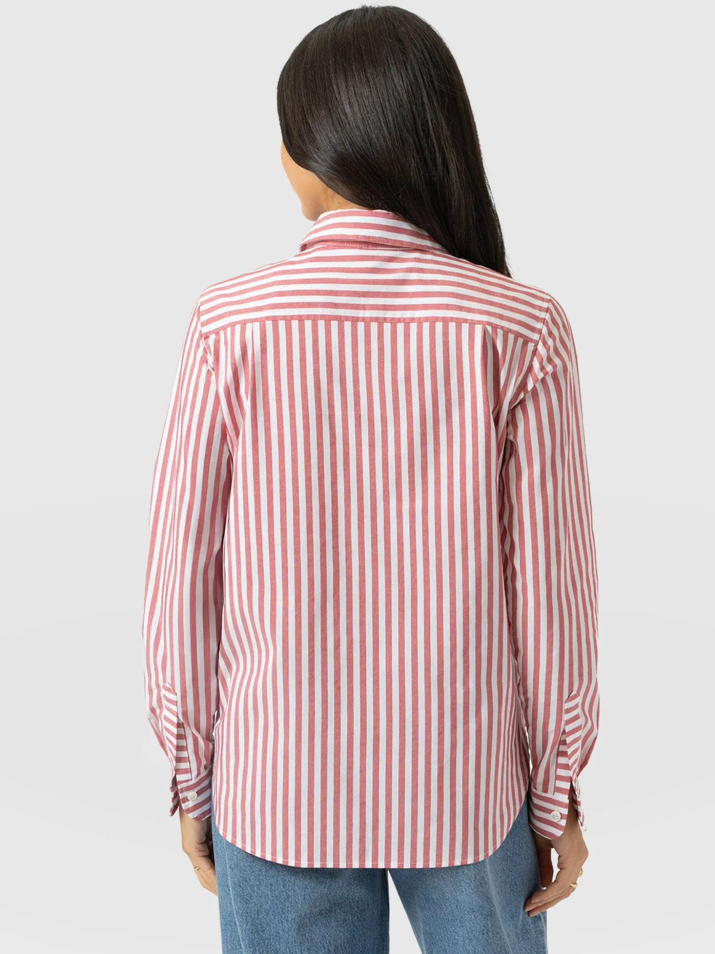 Anneliese Shirt - Red Stripe