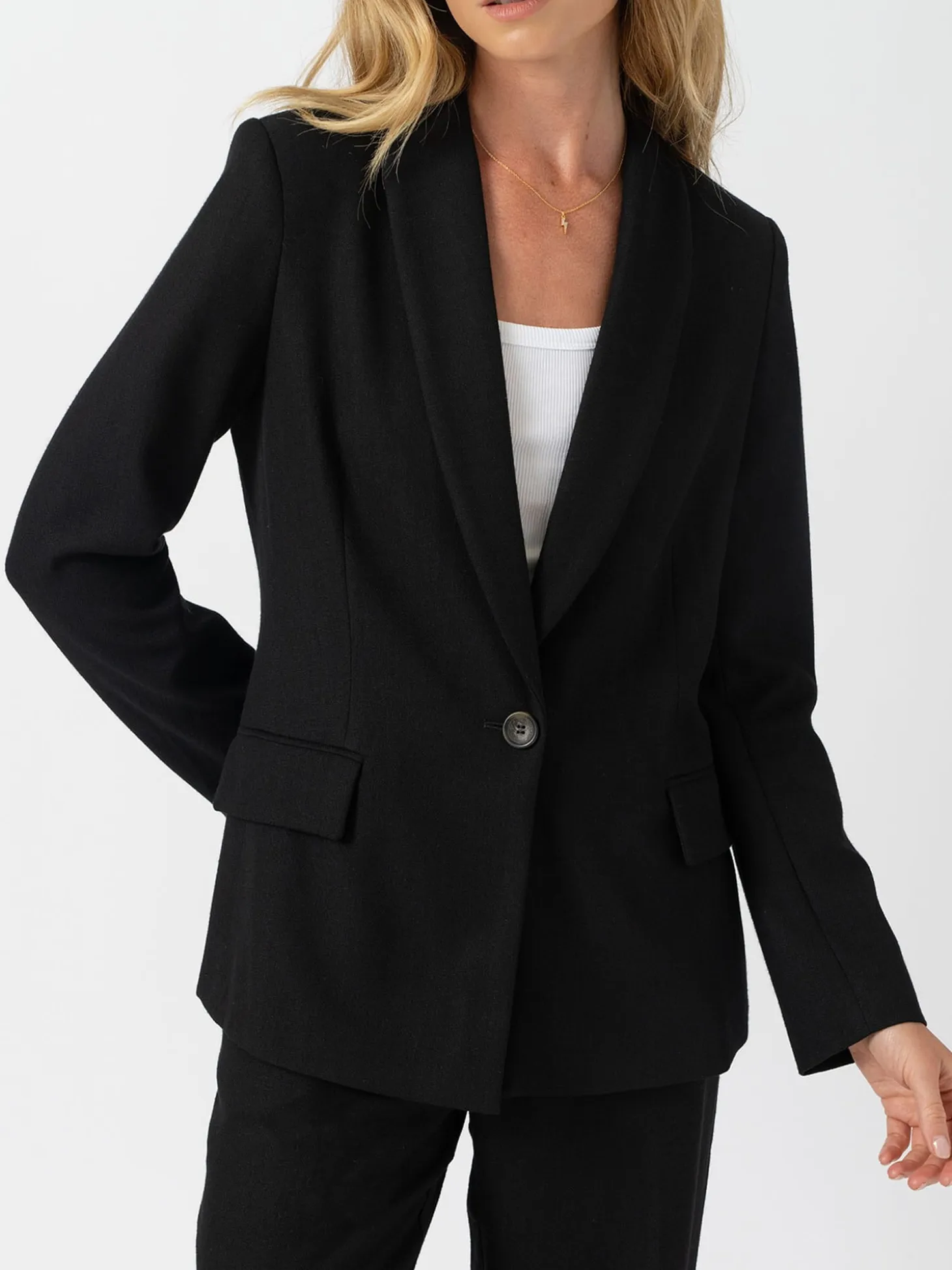 Argent Blazer - Black