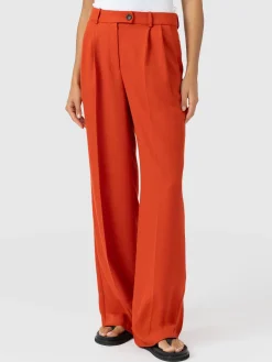 Argent Wide Leg Pant - Burnt Orange