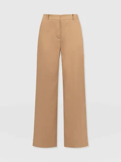 Argent Wide Leg Pant - Camel