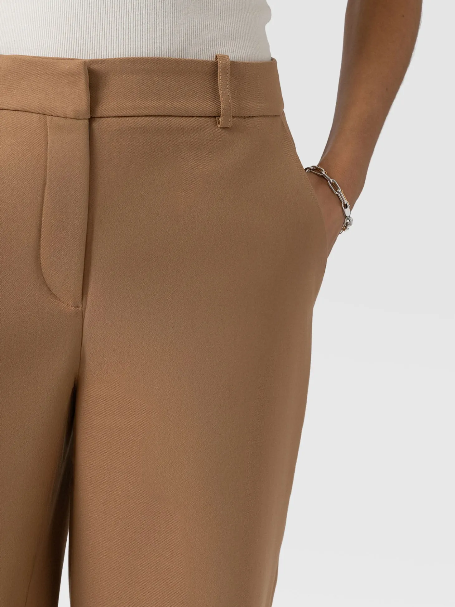 Argent Wide Leg Pant - Camel