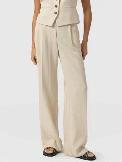 Argent Wide Leg Pant - Cream
