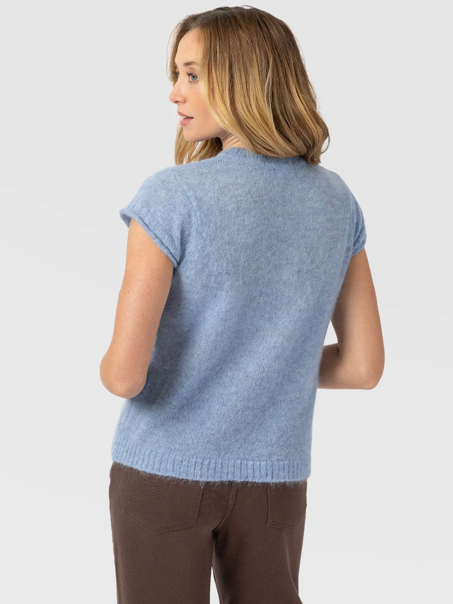Ariella Baby Tee - Blue