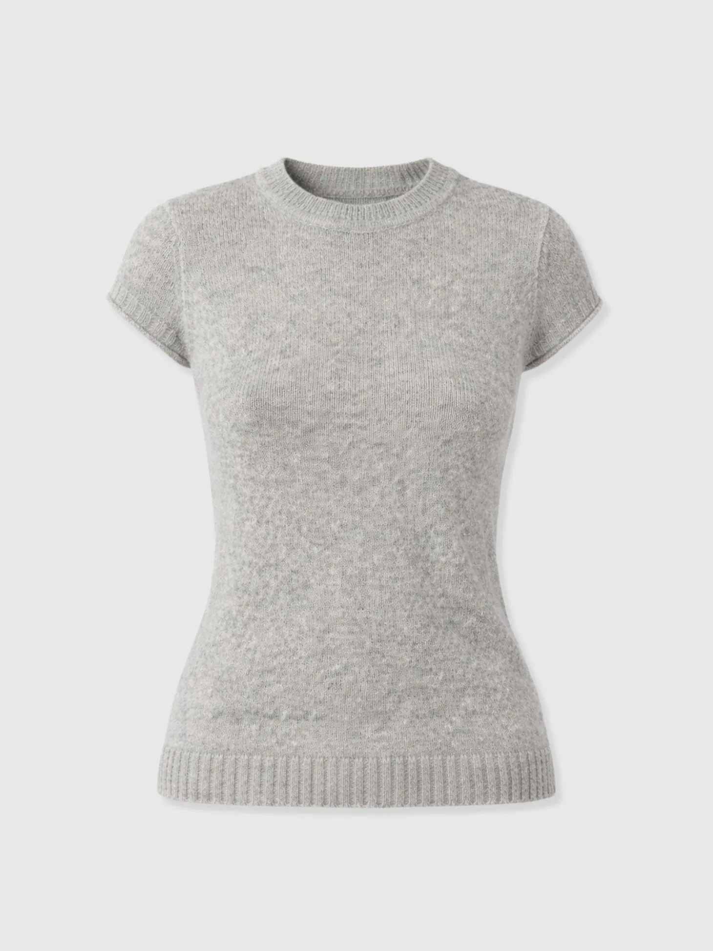 Ariella Baby Tee - Grey