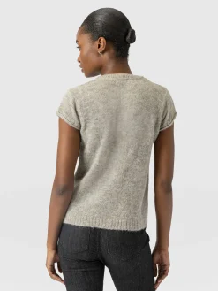 Ariella Baby Tee - Grey