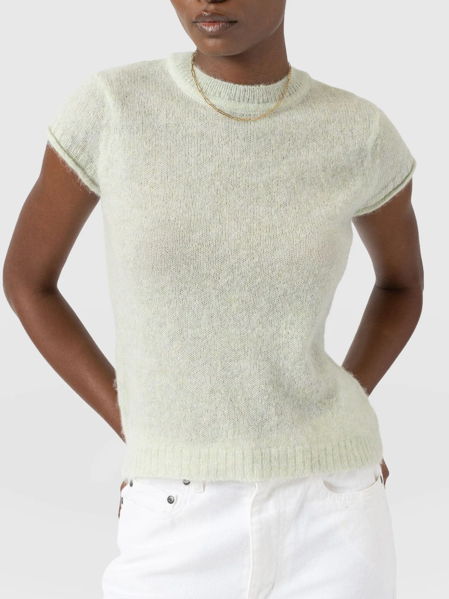 Ariella Baby Tee - Mint