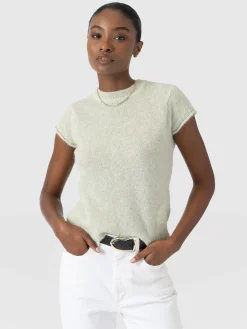 Ariella Baby Tee - Mint