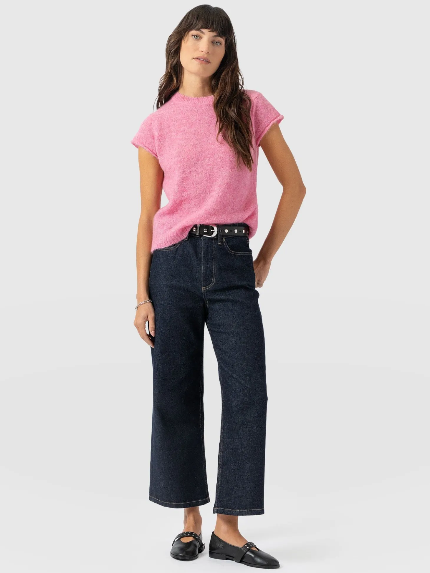 Ariella Baby Tee - Pink