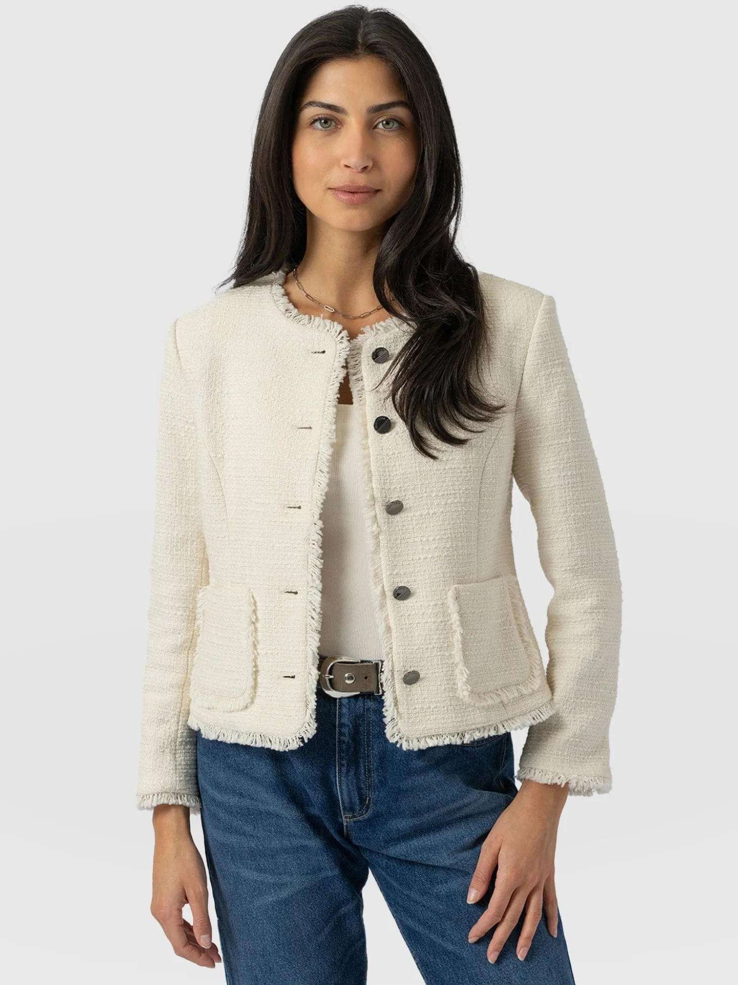 Ashby Jacket - Cream
