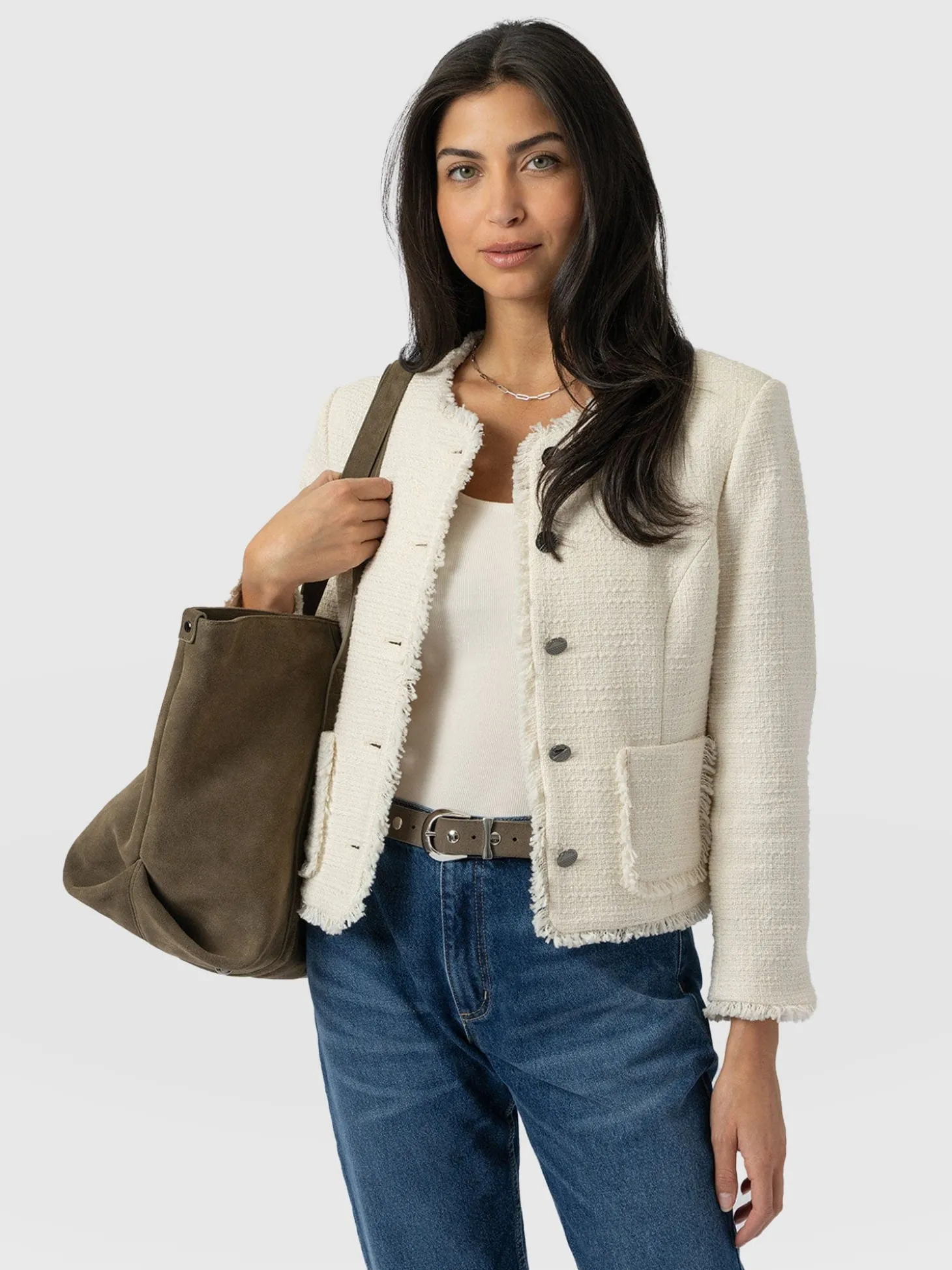 Ashby Jacket - Cream
