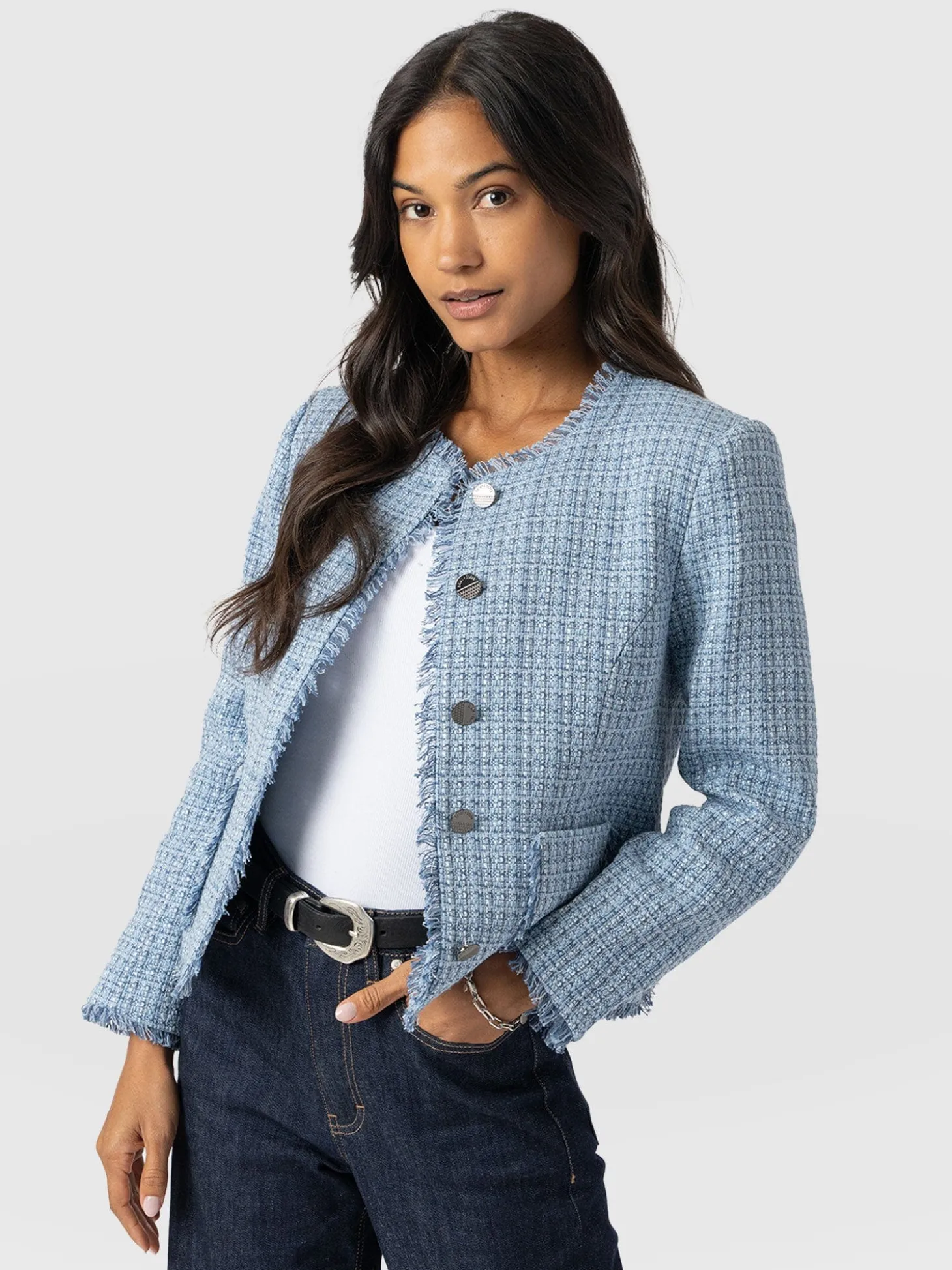 Ashby Jacket - Pale Blue