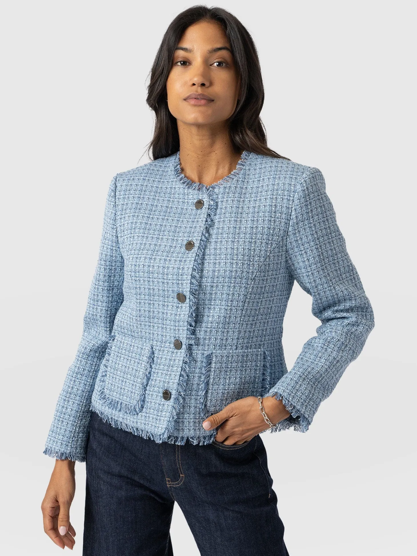 Ashby Jacket - Pale Blue