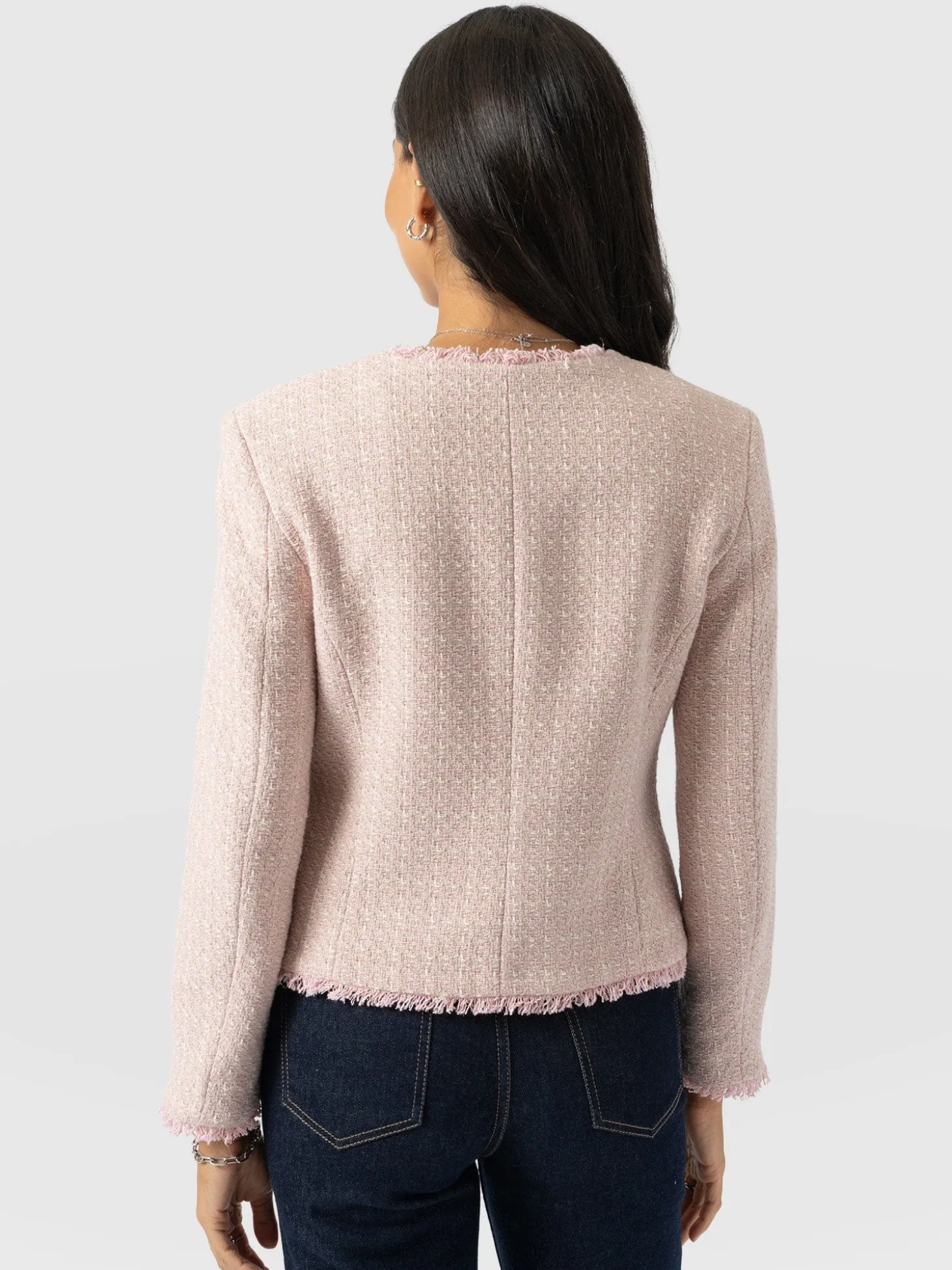 Ashby Jacket - Pale Pink