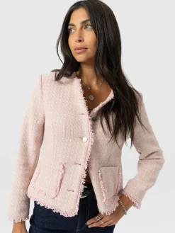 Ashby Jacket - Pale Pink