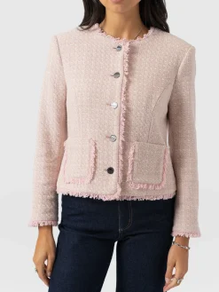Ashby Jacket - Pale Pink