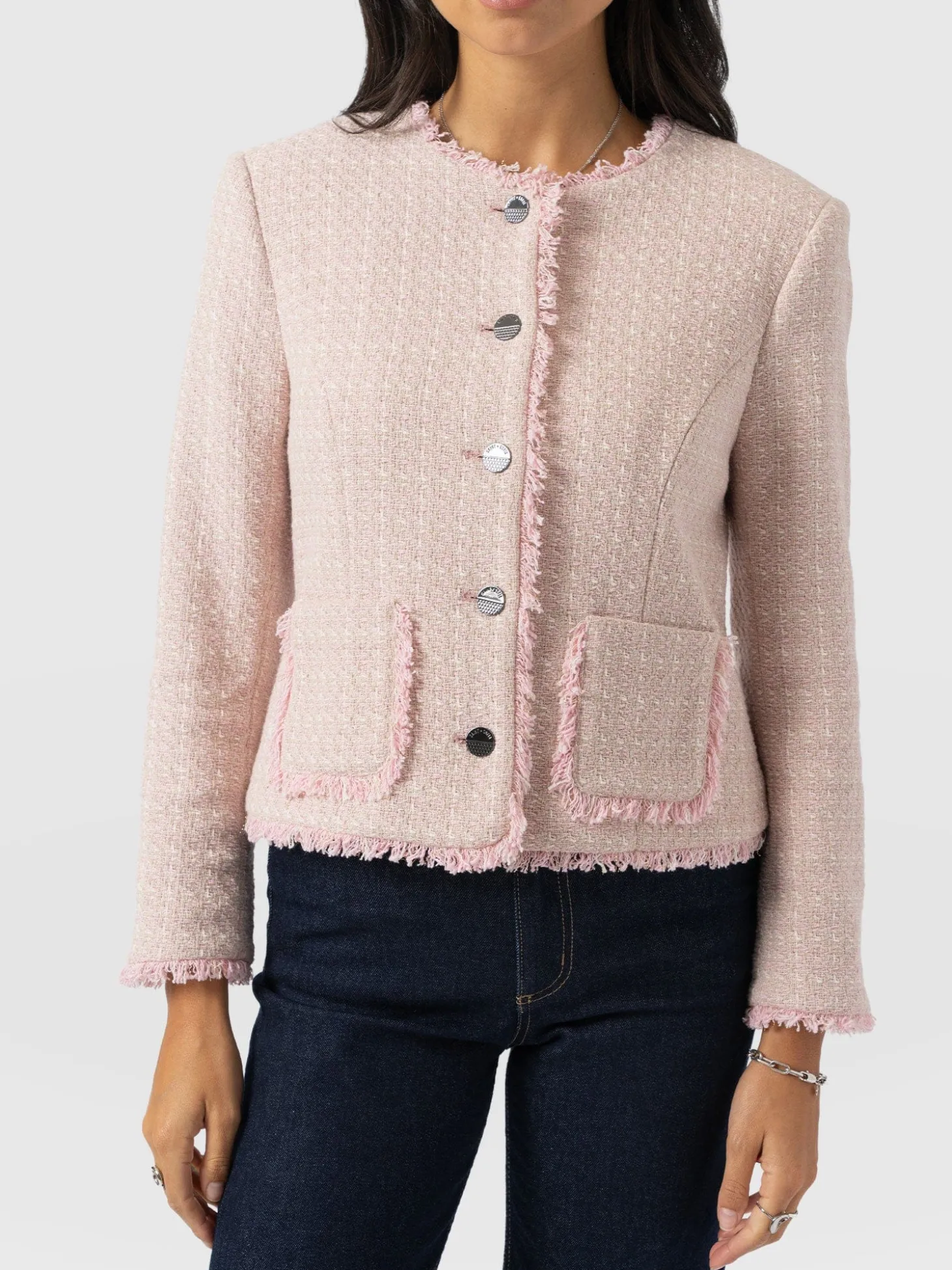 Ashby Jacket - Pale Pink