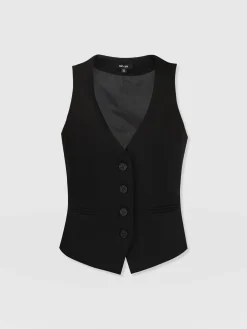 Astrid Waistcoat - Black