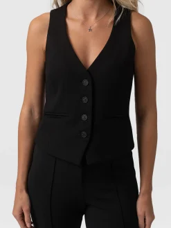 Astrid Waistcoat - Black