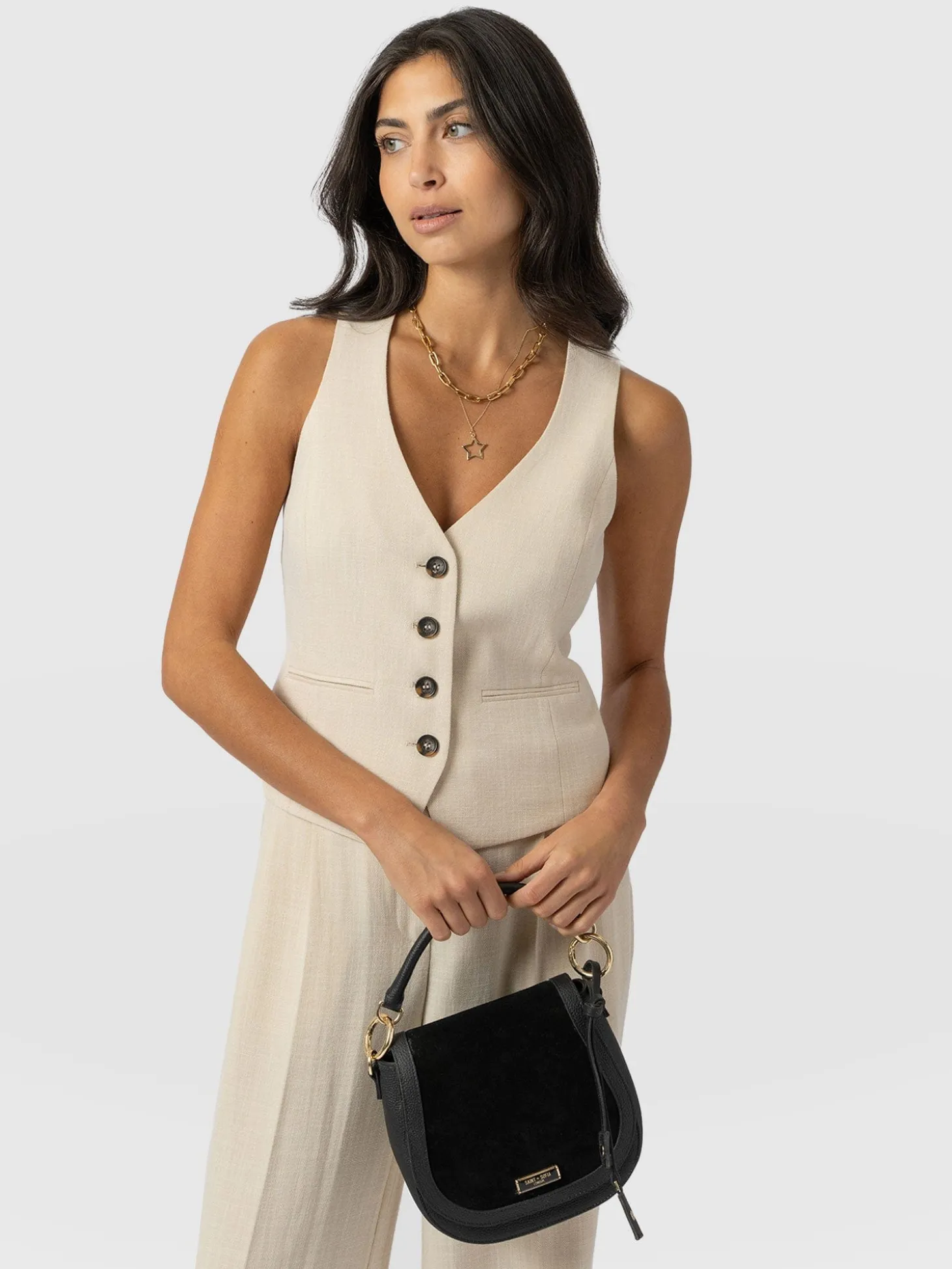 Astrid Waistcoat - Cream