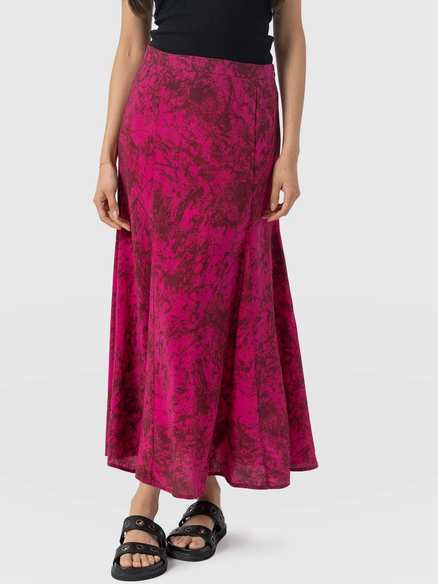 Audrey Skirt - Pink Marble