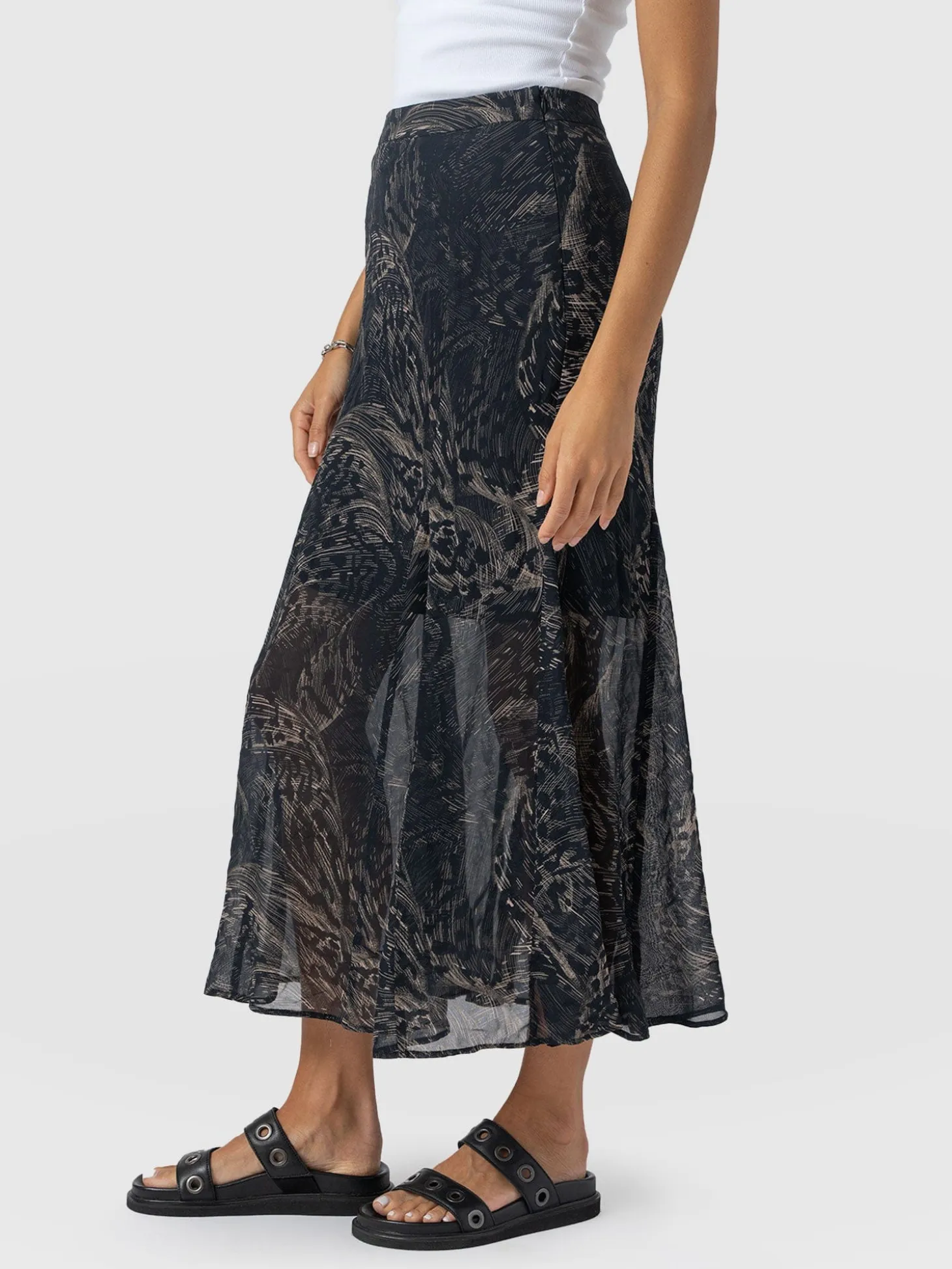 Audrey Skirt - Spot Feather