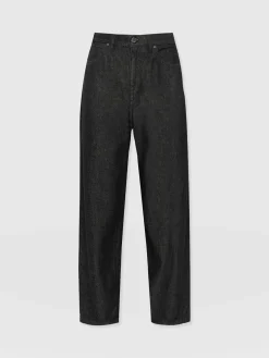 Barrel Leg Jean - Black