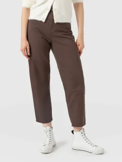 Barrel Leg Jean - Brown