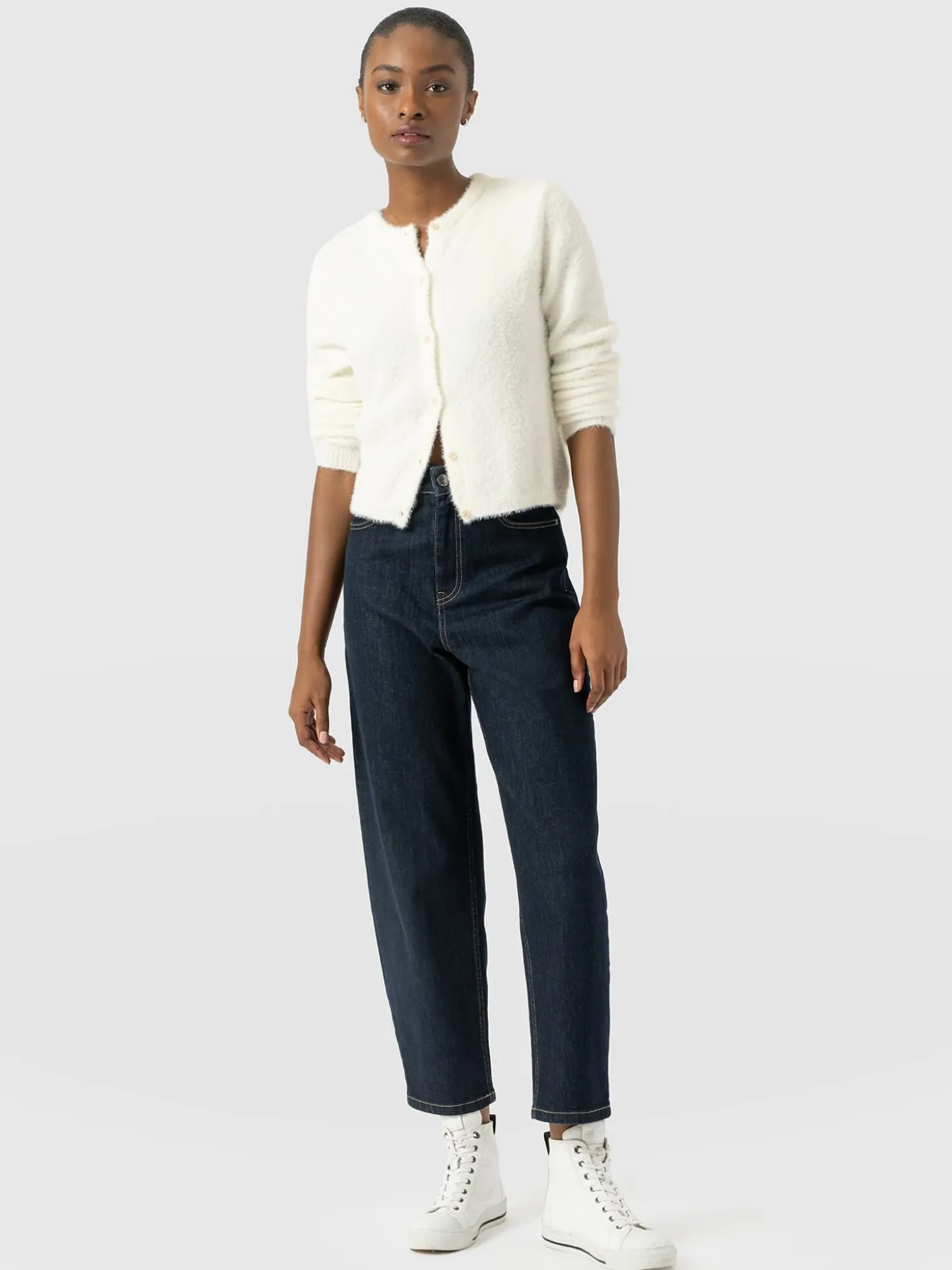 Barrel Leg Jean - Indigo