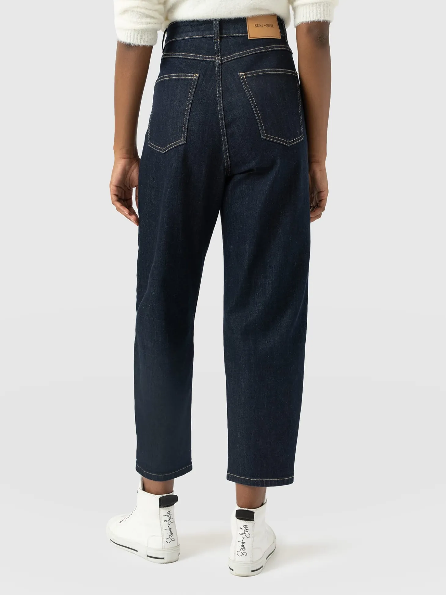 Barrel Leg Jean - Indigo
