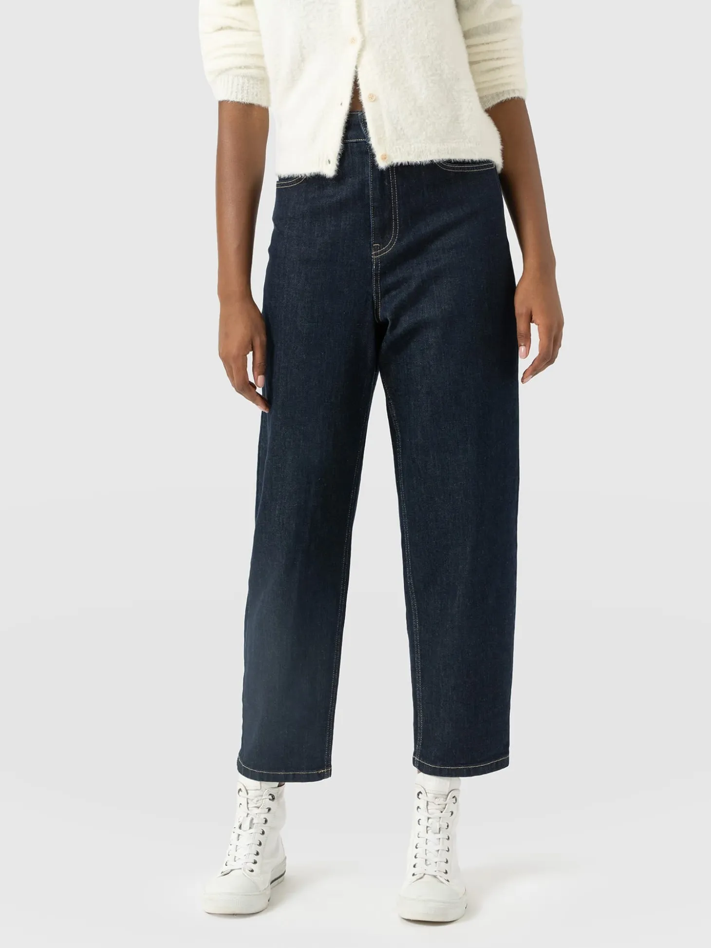Barrel Leg Jean - Indigo
