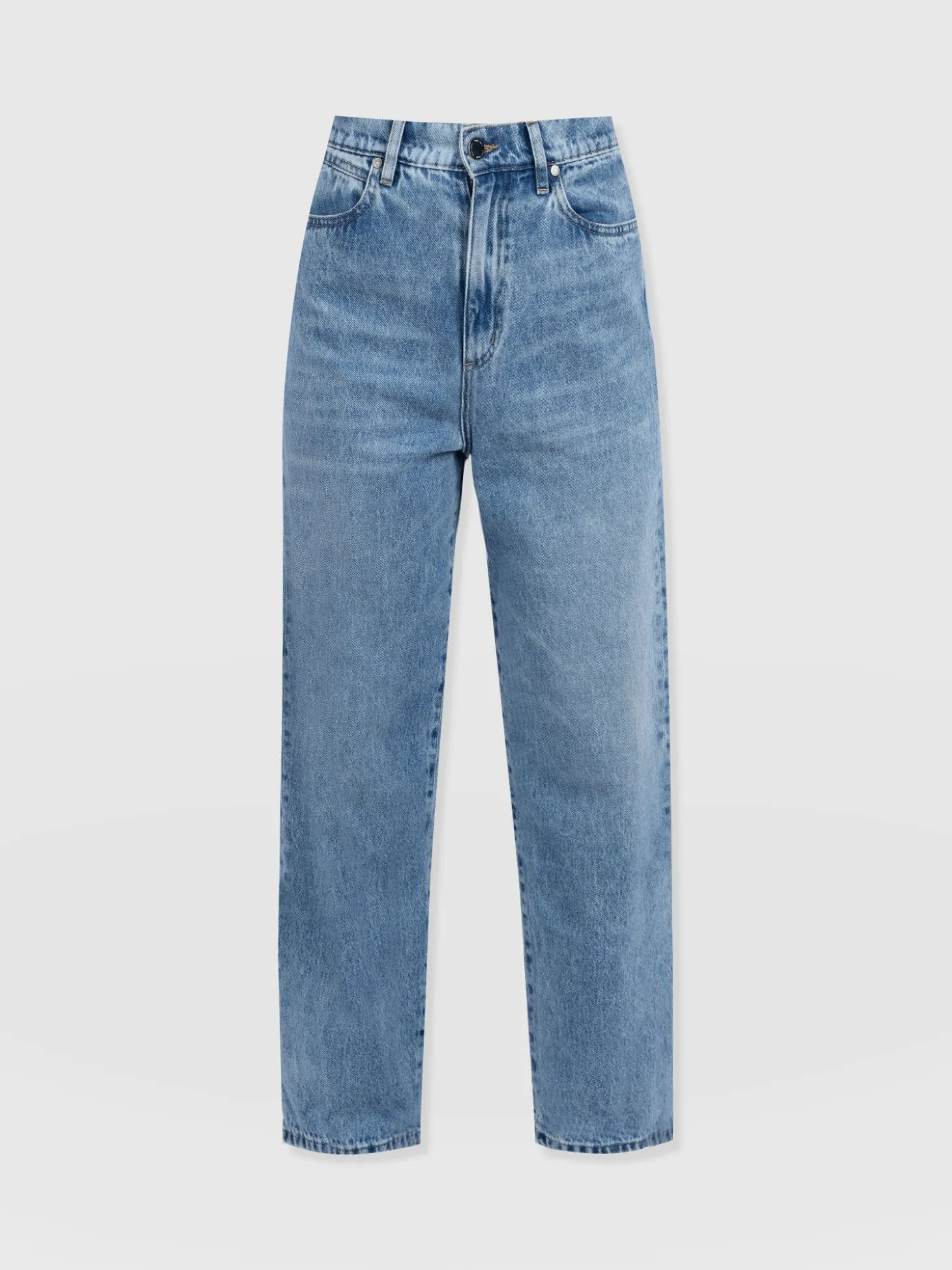 Barrel Leg Jean - Light Blue