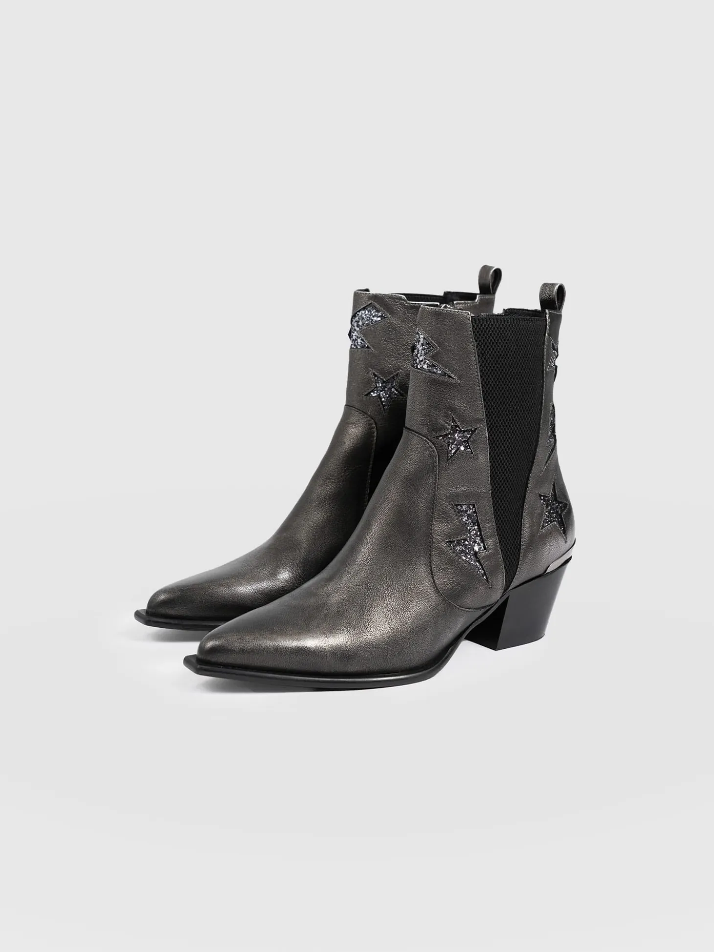 Billie Rock Boot - Gunmetal