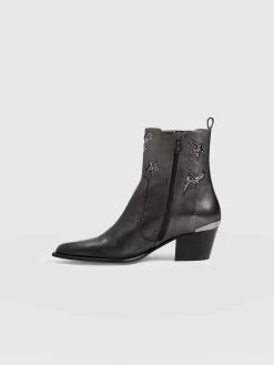 Billie Rock Boot - Gunmetal