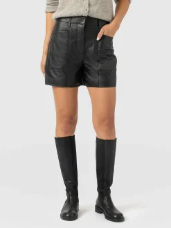 Bonham Leather Short - Black