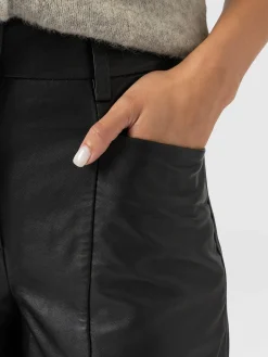 Bonham Leather Short - Black
