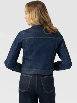 Bowie Denim Jacket - Indigo Blue
