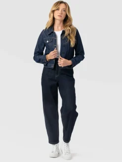 Bowie Denim Jacket - Indigo Blue