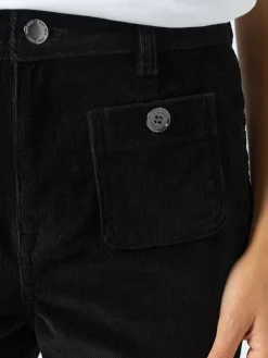 Bowie Flared Pant - Black Cord