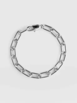 Cable Chain Bracelet - Silver
