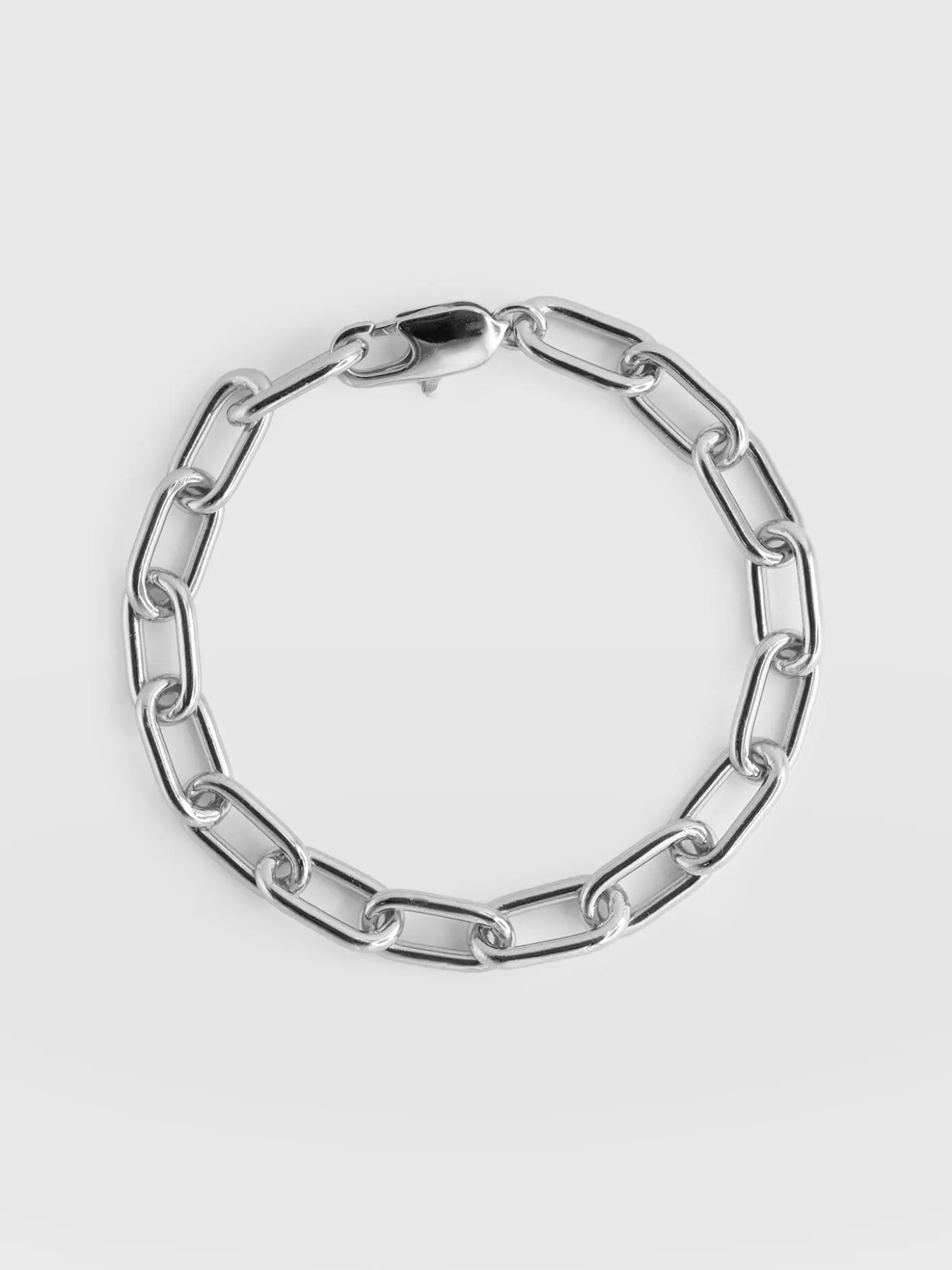 Cable Chain Bracelet - Silver