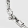 Cable Chain Necklace - Silver