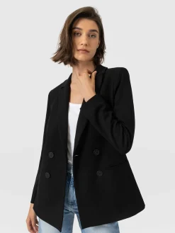 Cambridge Blazer Crepe - Black