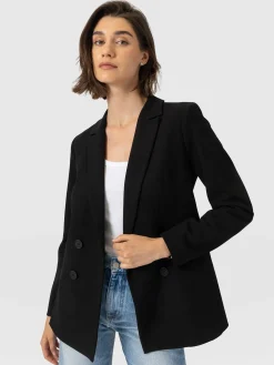 Cambridge Blazer Crepe - Black