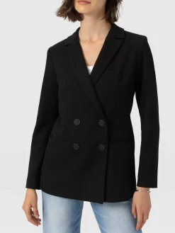 Cambridge Blazer Crepe - Black